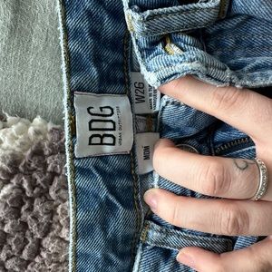BDG size 26w “Mom” style jeans